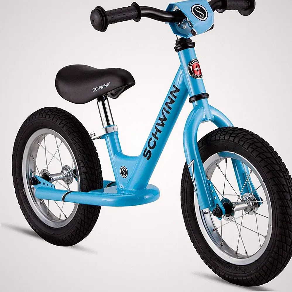 12" Balance Bike for Kids 2-4, Adjustable Seat, Durable Steel Frame, No Training