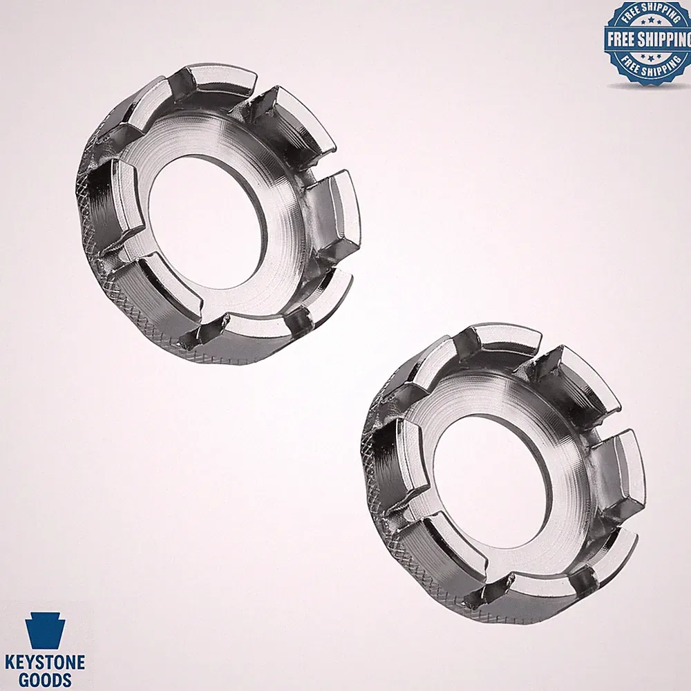 2 Pack Alloy Steel Bicycle Spoke Wrench - Multi-Size Rim Truing Tool