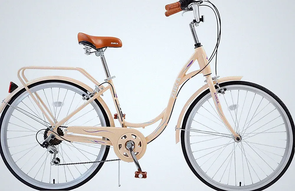 26 Inch Adult Cruiser Bicycle 7 Speed Steel Frame Cith Bike Ladies bicycle