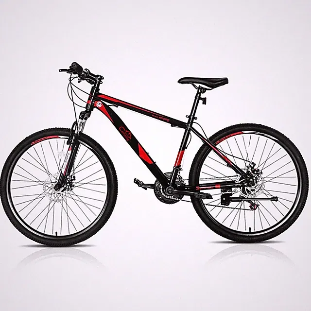 26" Mountain Bike 21 Speeds Adult Teen Bicycle MTB Fork Suspension Disc Brake