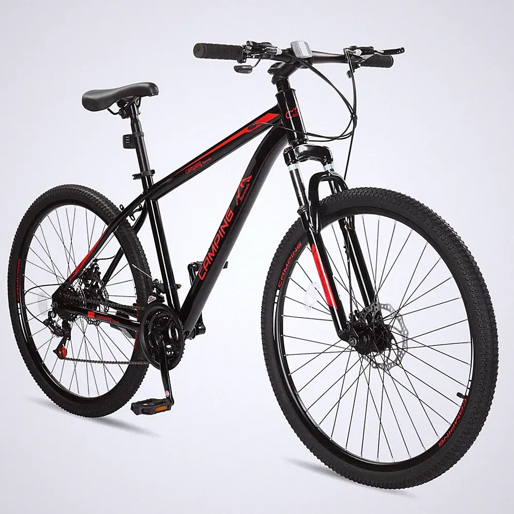 27.5" Mountain Bike 21 Speeds MTB High Carbon Steel Disc Brake Bicycle Men