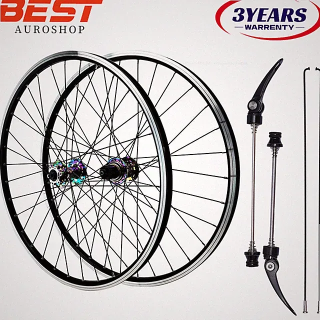 29" Inch Mountain Bike Wheelset Aluminum Alloy Rim Disc Brake MTB Wheelset 2Pack