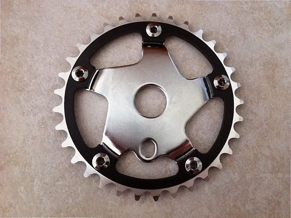 33T Bicycle ChainRing Sprocket Alloy/Steel BMX Lowrider Cruiser iBikes