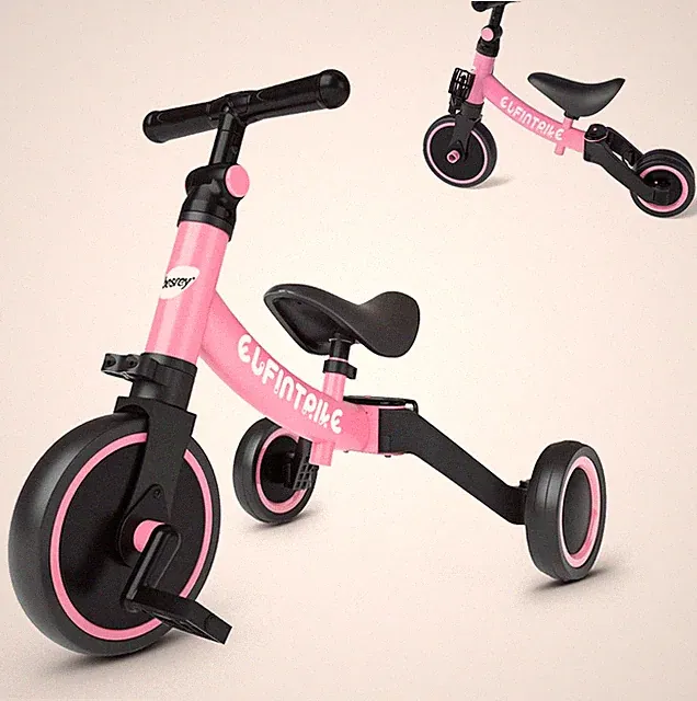 5 in 1 Toddler Bike for 1 Year to 4 Years Old Kids, Toddler Tricycle Kids Trikes