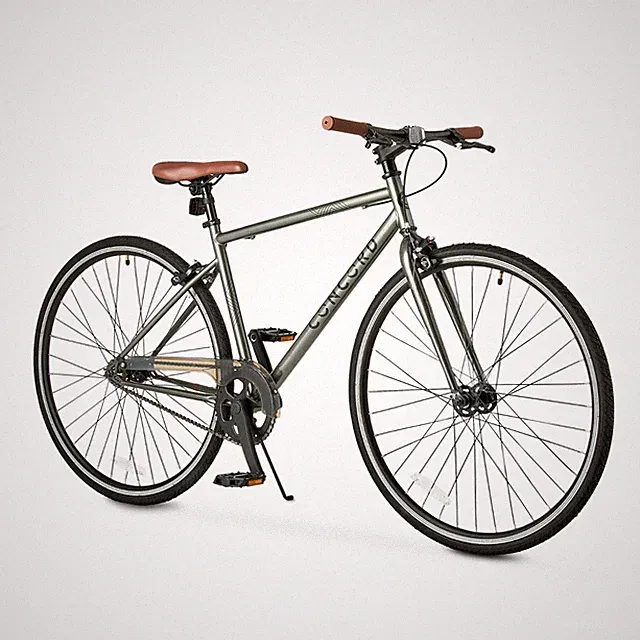 700c Envoy City Bike Steel Frame Classic Color Design, Rider Height 5'4"+