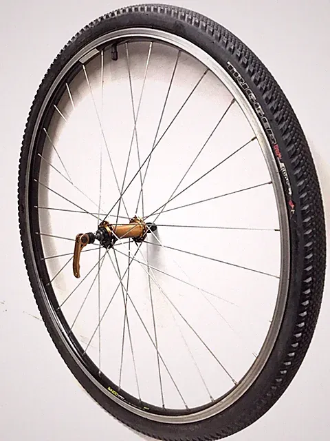 700c Rear Bicycle Alloy Wheel 7-speed Freewheel 38C Tire Road Bike #L25