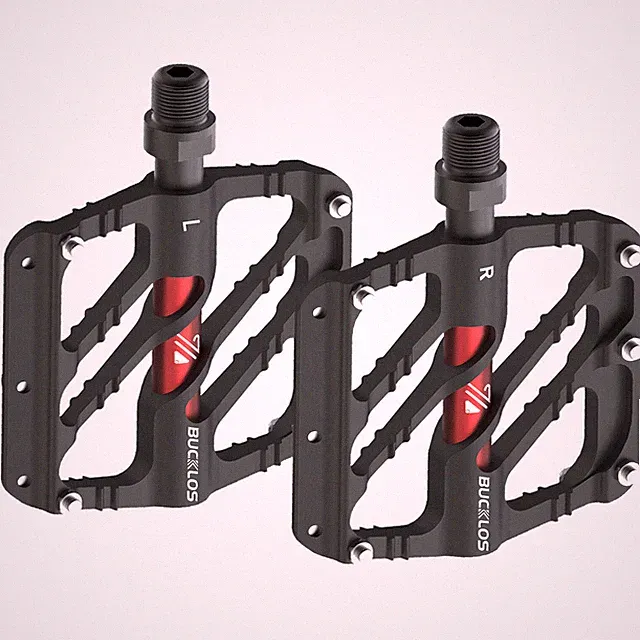 9/16" Bicycle Pedal 3 Bearings Flat/Platform Pedals MTB Road Bike Fit Shimano US