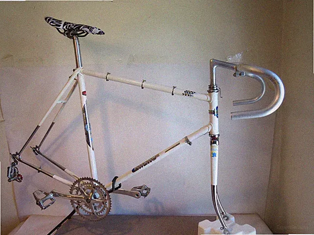A Fine 23" Vintage Gitane "Professional Tour Du France" Frameset w/Many Extras
