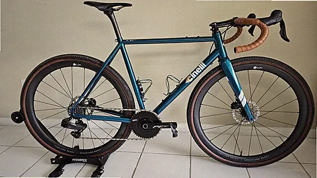 Cinelli Nemo Gravel TIG 54cm Wheeltop GeX | Magene Power Meter