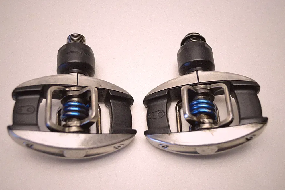 CRANK BROS BROTHERS BLUE QUATTRO SL MTN GRAVEL ROAD BICYCLE PEDALS 9/16 X 20 TPI