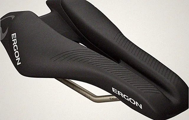 Ergon SR Triathlon Saddle - Mens, Black, Front