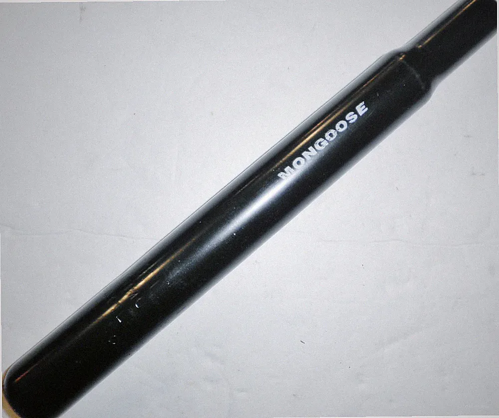 MONGOOSE BLACK MOUNTAIN BICYCLE 27.2MM ALLOY SEAT POST BIKE PARTS 27-2