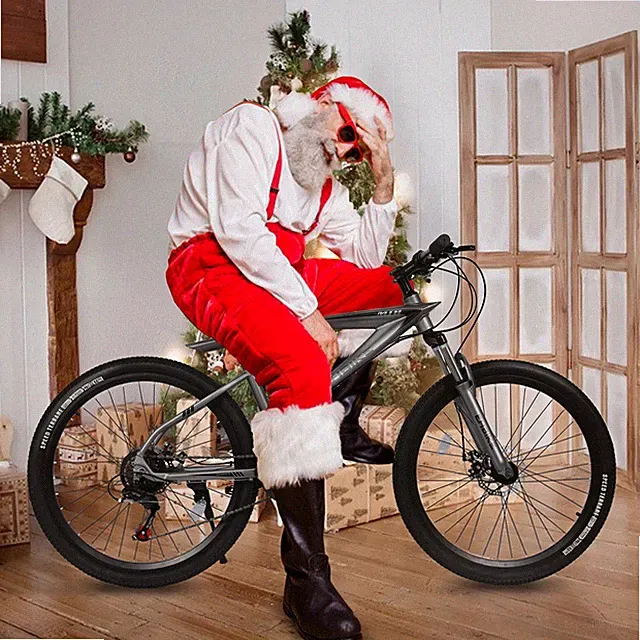 Mountain Bike, With Disc-Brake，26-Inch Wheels, 21-Speed, Aluminum Alloy Frame .