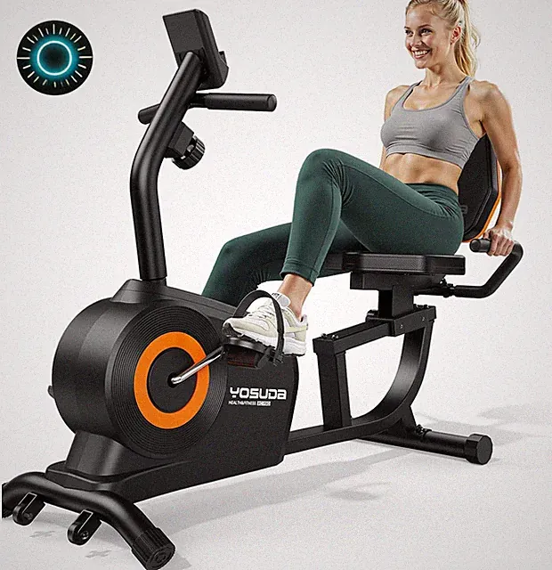 Recumbent Exercise Bike for Home Magnetic Staionary Bike for Seniors/Adults NEW