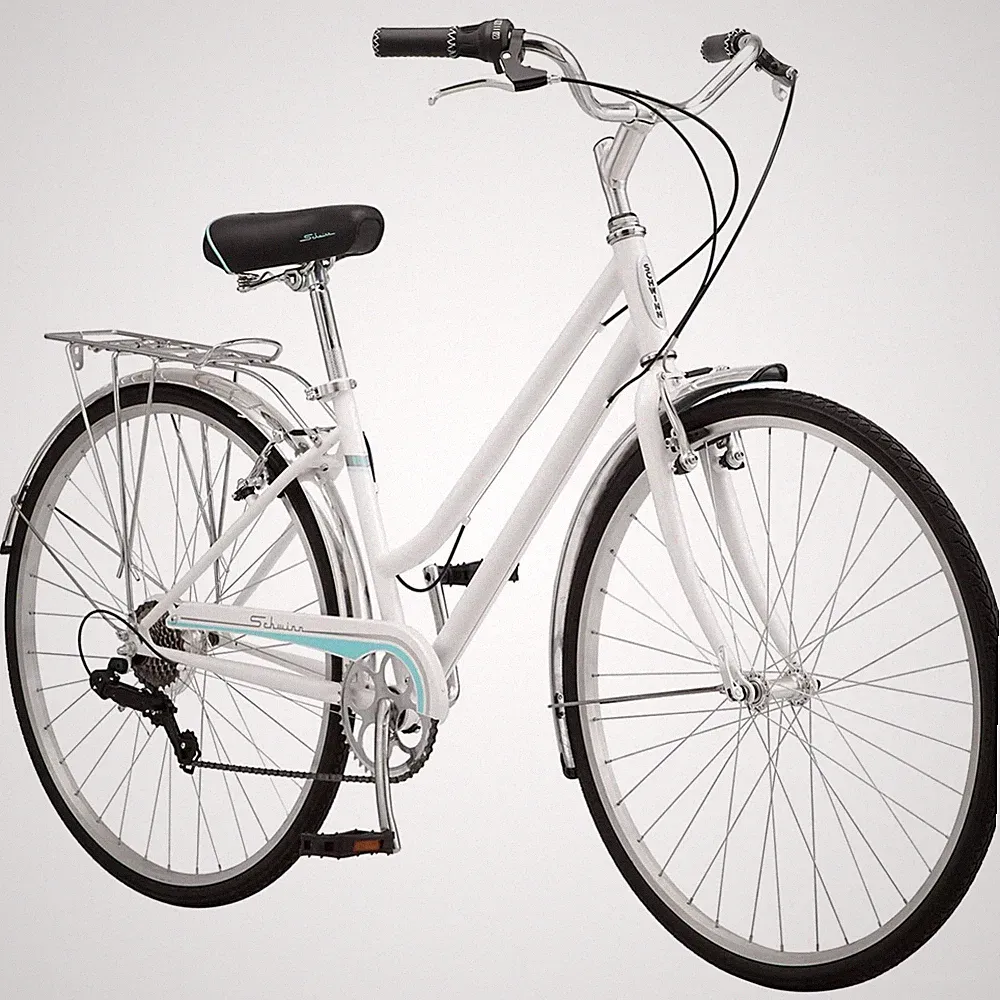 Retro 700c Wayfarer Hybrid Bike - 7-Speed, Cargo Space, Ideal for Urban Rides