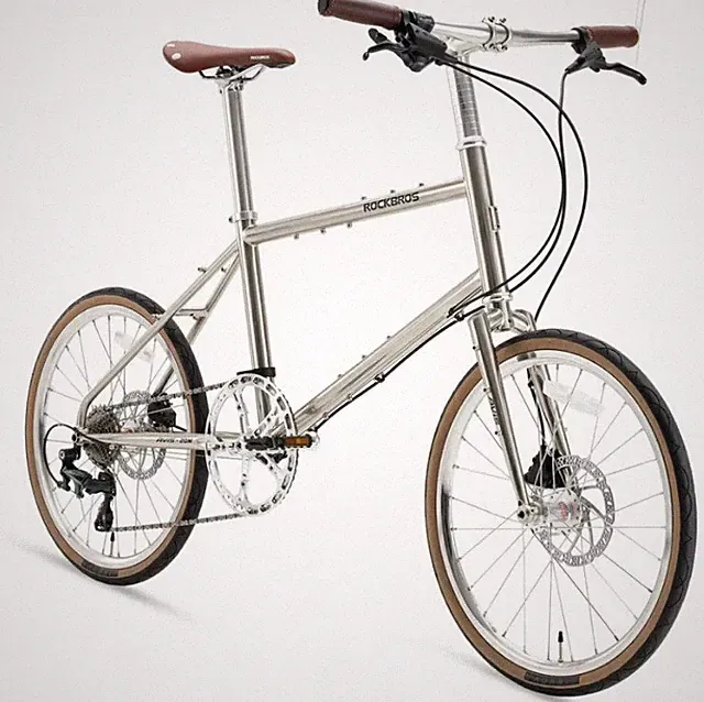 ROCKBROKS AVIS 20"Road Bike Shimano 10-Speeds Chromoly Steel Frame Commuter Bike