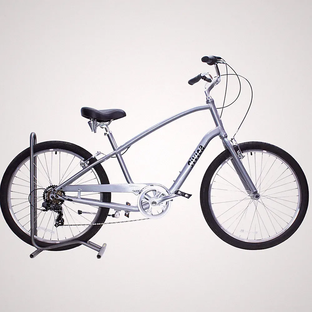 Schwinn Sivica 7 Aluminum Grey Hybrid/City/Cruiser Bike - S37257M60OS