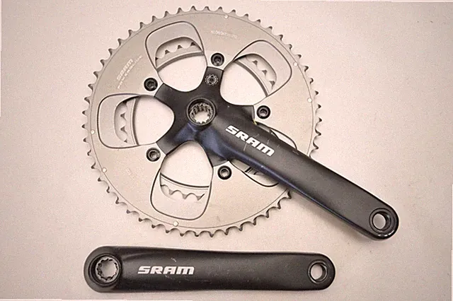 SRAM 10 SPEED CYCLOCROSS ROAD BICYCLE 175 MM POWER SPLINE 52/36 T CRANKSET
