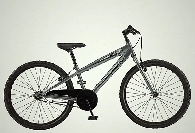 Sun Bicycles Scout 1 BMX 24" Kids Bike Steel Frame Alloy Wheels Kickstand Single