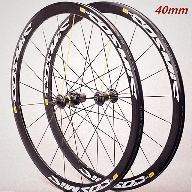 Superlight 700c Road Bike Wheeset Aluminum Alloy Bicycle Wheels Disc Brake 24H
