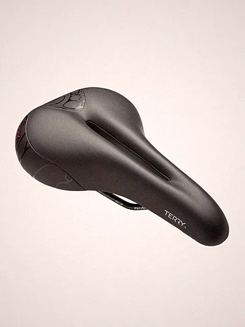 Terry Women's Butterfly Cromoly Gel Bike Saddle Seat, Comfortable Center Cutaway