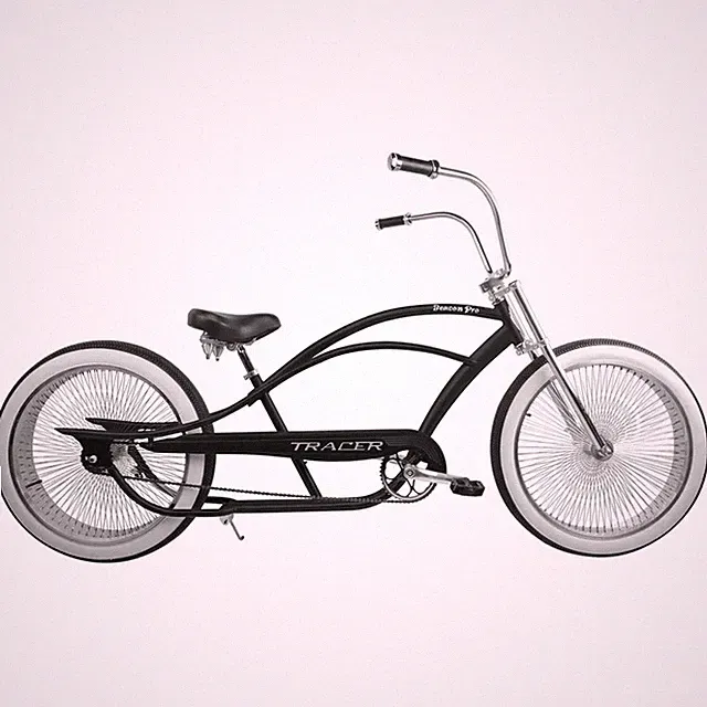 Tracer Beacon 26 inch Stretch Cruiser Bike For Men Women Single Speed Disc Brake