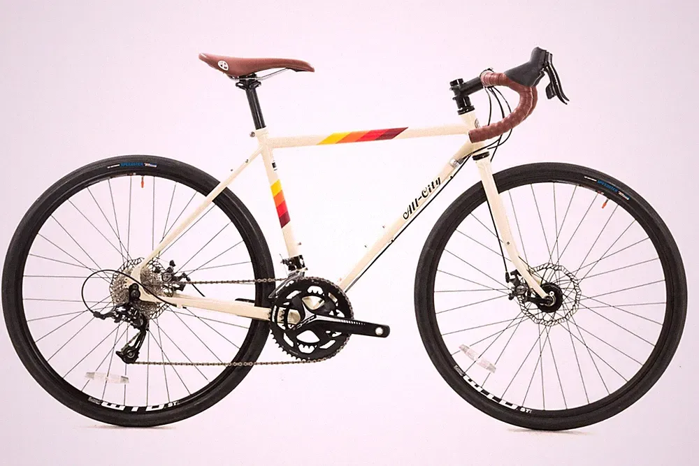 USED All-City Space Horse 46cm Steel Gravel Bike 650b SRAM Apex 2x10 Cream