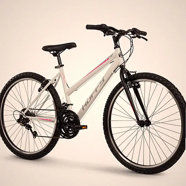 Women's North Peak Mountain Bike 26 Inch Perfect Fit Comfort Riders 5'0", White